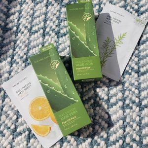 Nature Republic Real Squeeze Aloe Vera Peel Mask